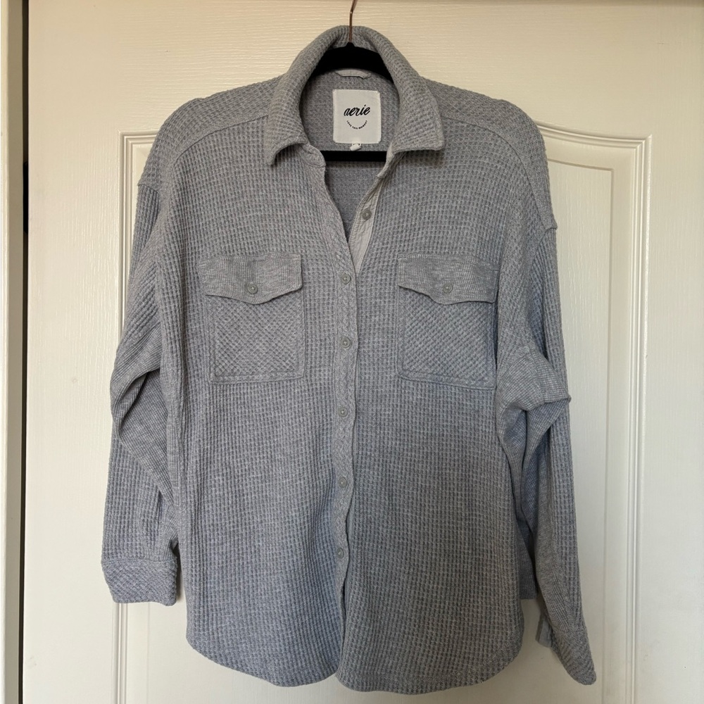 Aerie Lumberjane Waffle Shirt
